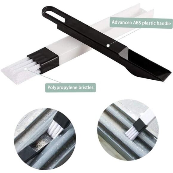 8 Pcs Hand-held Groove Gap Cleaning Tools,Door Window Track Cleaning Tools - Picture 7 of 8